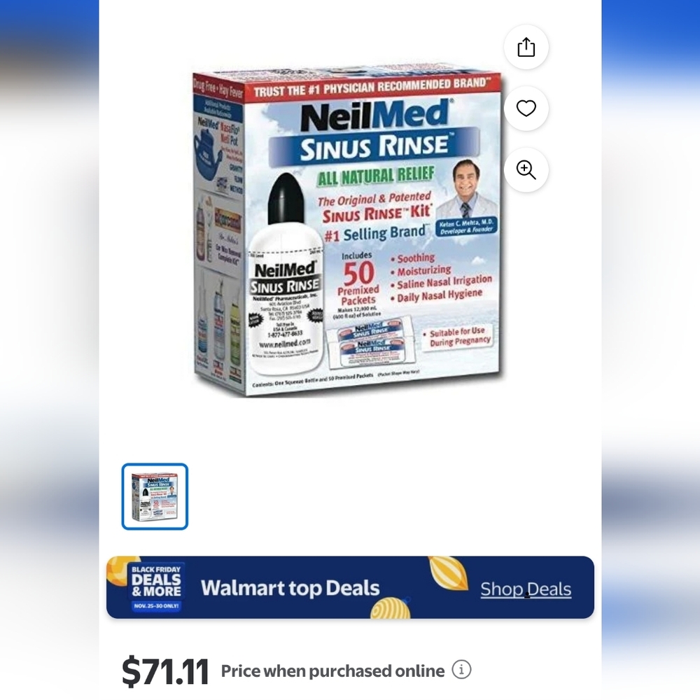 NeilMed Sinus Rinse Kit - Picture 11 of 14